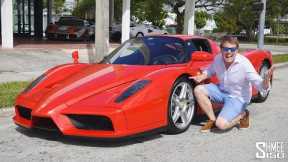 Driving a STRAIGHT PIPE Ferrari Enzo! Exclusive Tour at We Are Curated