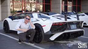STEVE AOKI's Lamborghini Aventador SV Makes for a CRAZY Ride!