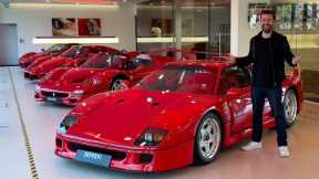 THE £11 Million 'BIG 5' Ferrari Collection! La Ferrari, Enzo, F50, F40, 288 GTO!