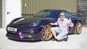 IT'S DONE! My Porsche 718 GT4 in MIDNIGHT PURPLE and GOLD