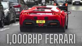 Chasing a 1,000bhp Ferrari SF90 Through London in a Mustang Mach-E!!
