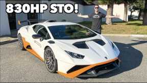 WORLD'S FIRST SUPERCHARGED LAMBORGHINI HURACAN STO REVIEW!
