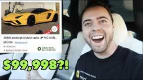 BUYING THE CHEAPEST LAMBORGHINI AVENTADOR IN THE US?!
