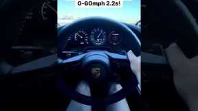 Porsche Turbo S Does 0-60mph in 2.2s! #shorts