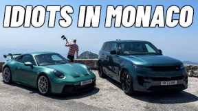 Idiots Collect Porsche 992 GT3 & McLaren Artura in Monaco!!