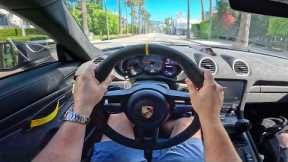 What It's Like To Drive A Porsche Cayman GT4RS (POV)