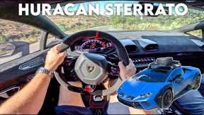 What It's Like To Drive The Lamborghini Huracan Sterrato (POV)