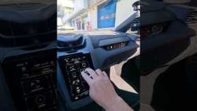 Revuelto's new tech! 📺👈Swiping screens in the latest Lamborghini