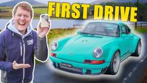 My FIRST DRIVE in the $4M SINGER DLS! The Perfect Porsche 911