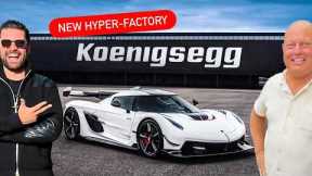 Ultimate NEW Koenigsegg Factory Tour With Christian Von Koenigsegg