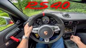 997 Porsche GT3RS 4.0 POV Drive - The Best GT3RS Of All Time