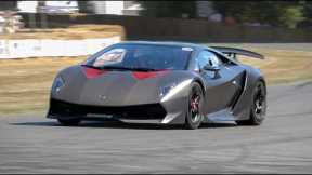 Road Legal Lamborghini Sesto Elemento FLAT OUT At Goodwood