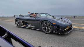 Koenigsegg Agera RS vs 900hp Mclaren Race! *SHOCKING RESULTS*