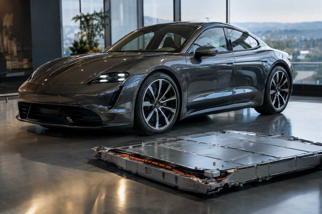 Electric sports sedan showcases its battery-powered platform design