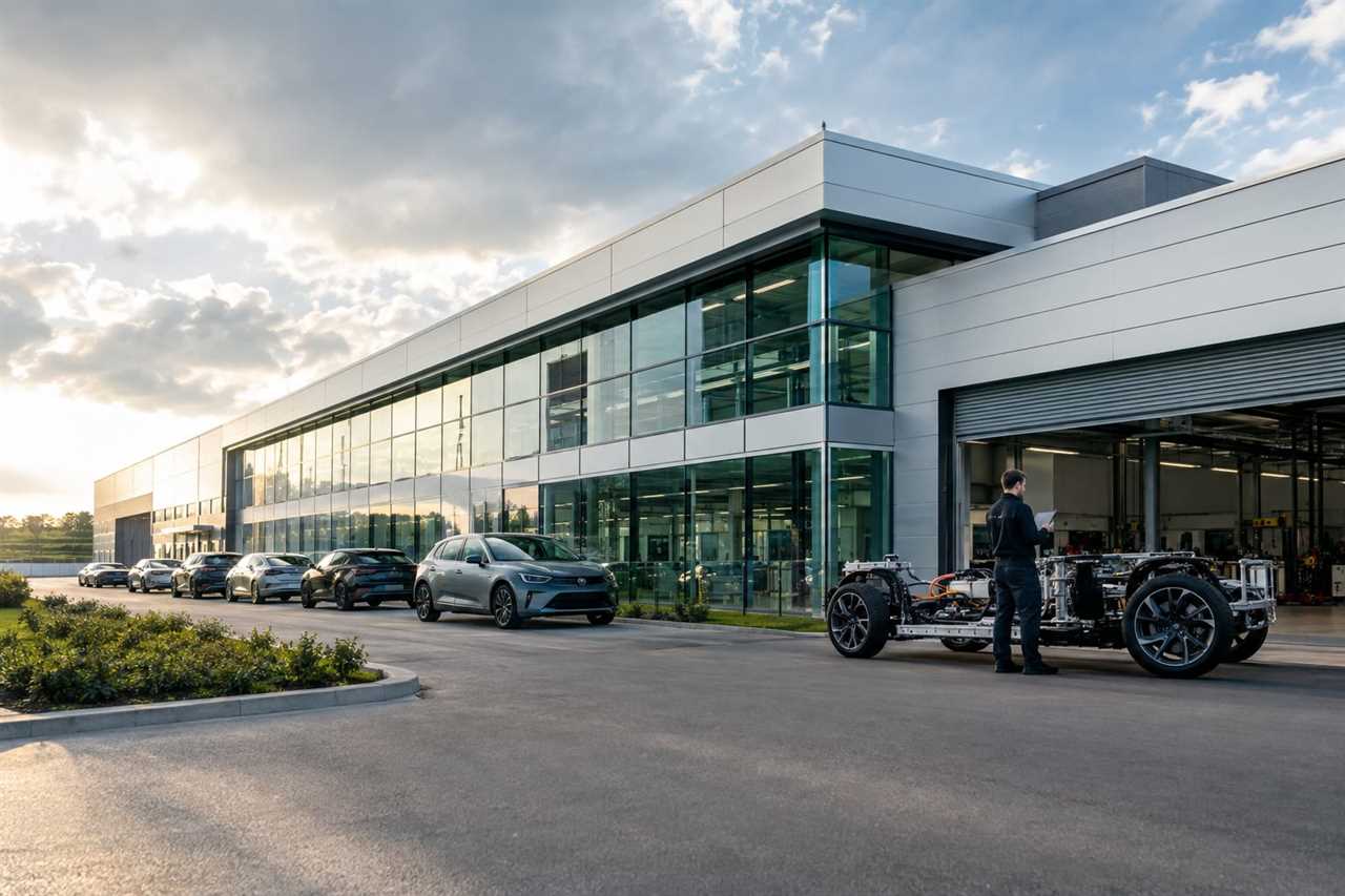 New vehicle development facility supporting expanded production