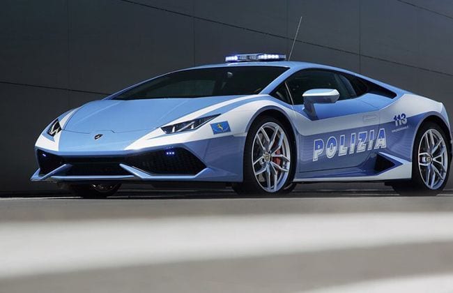Lamborghini Hands Italian Police a New Huracán to Replace Ageing Gallardos