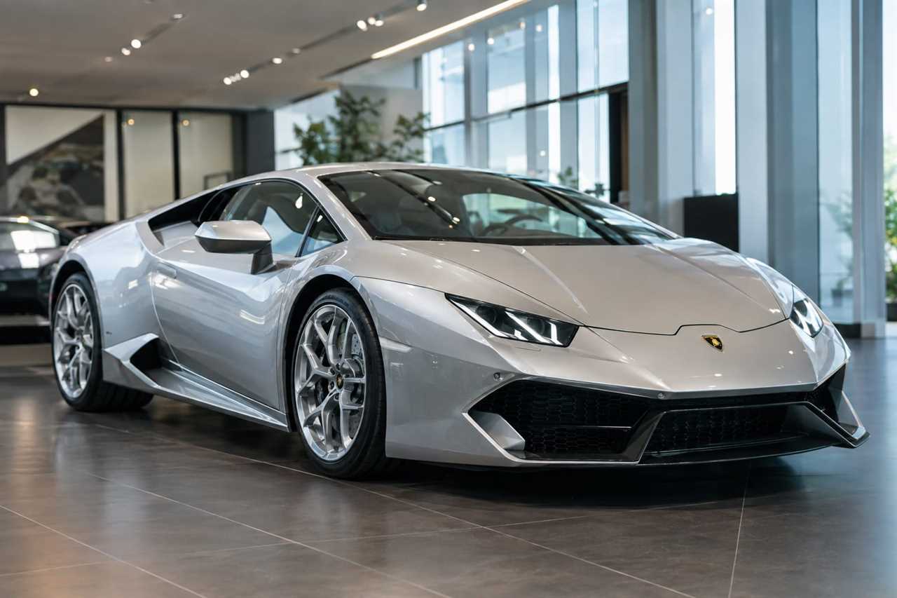 Lamborghini Huracán, similar to the model allegedly stolen