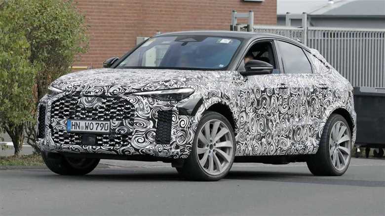 First-Ever Audi RS Q5 Spotted Testing With Huge PHEV Power and Bold New Look