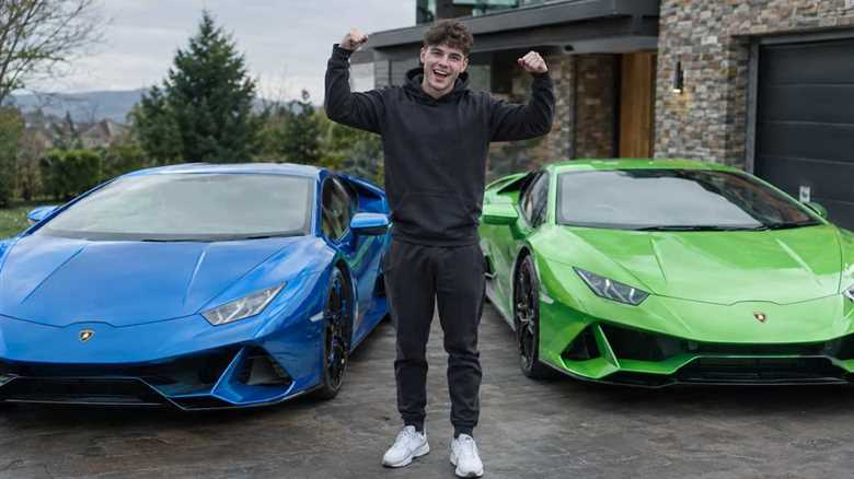 Unemployed 22-year-old wins TWO dream Lamborghinis in £5 online prize draw