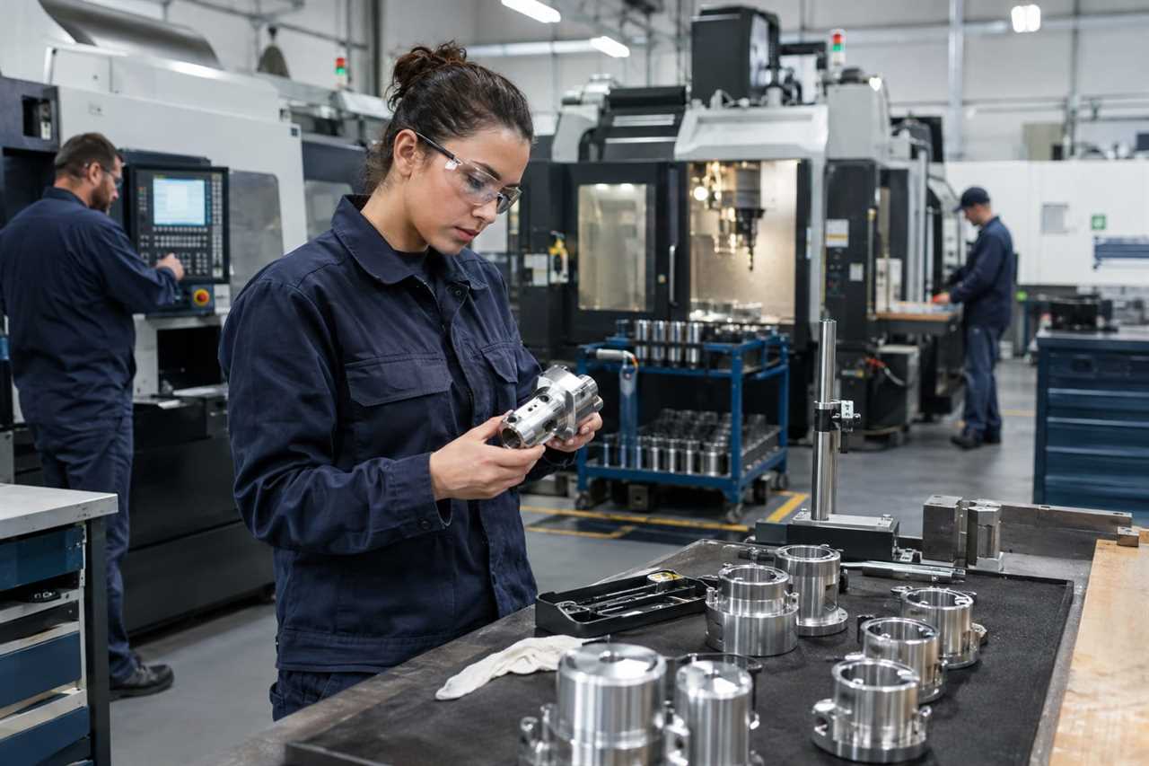 Precision engineering floor where SMEs retool for new sectors