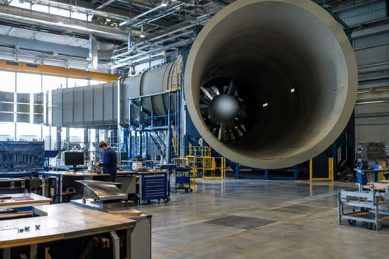 Windtunnel and manufacturing hub facility