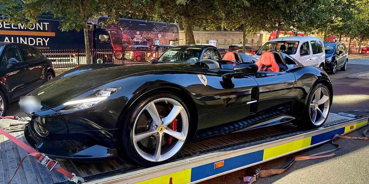 Ferrari Worth £3.7million Among 90 Supercars Seized in Met Police Crackdown