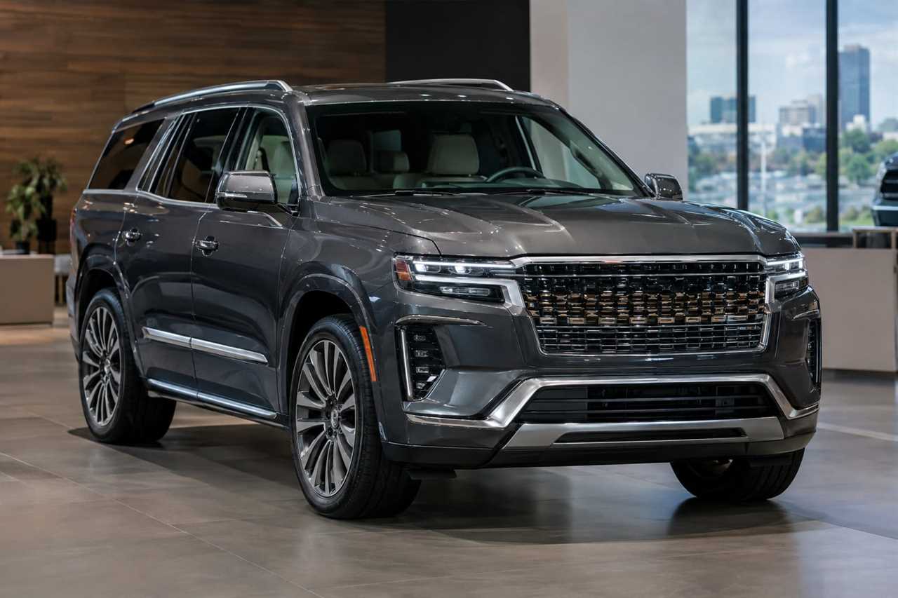 Three-row flagship SUV positioned as interim top model