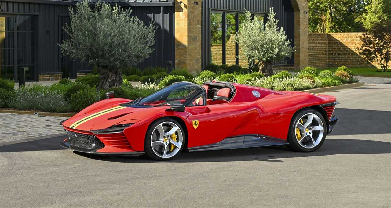 Ferrari Daytona SP3 Surfaces With Striking Rosso Corsa and Giallo Modena Specification