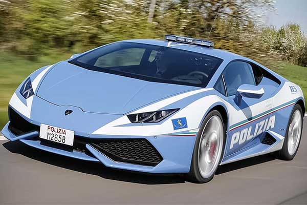 Italian Police's Lamborghini Huracán Hits 377,034 KM, Becomes World's Highest-Mileage Huracán