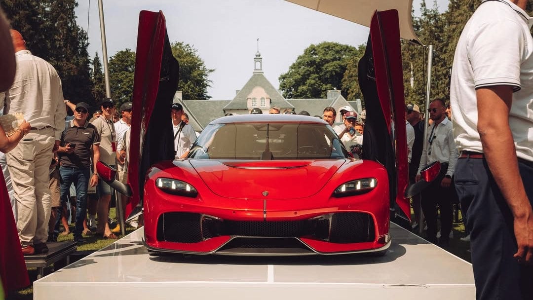 Koenigsegg's First V8 Client Gemera Breaks Cover at the Aurora Concours in Sweden