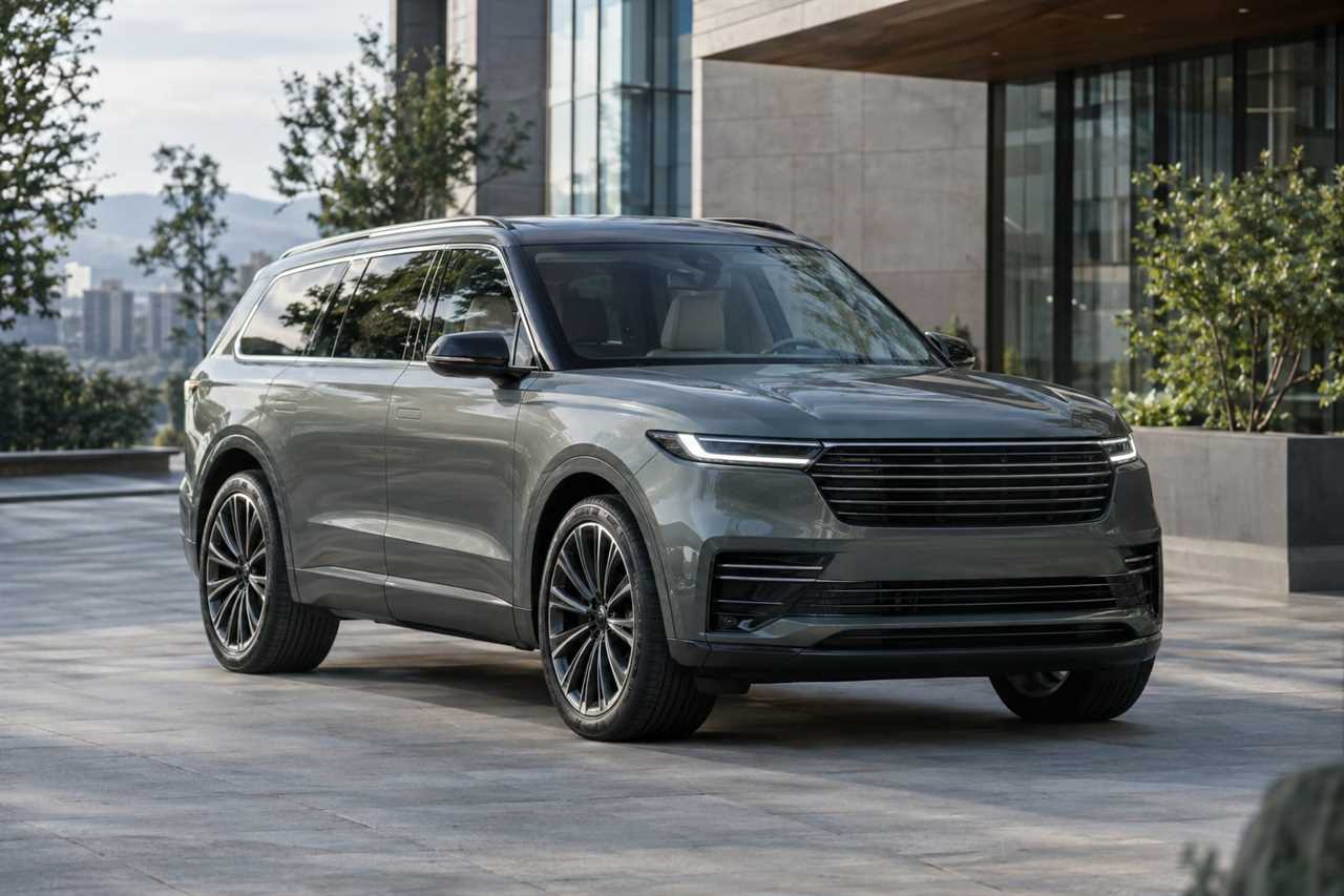 Luxury SUV with subtle, flush-fitted exterior styling.