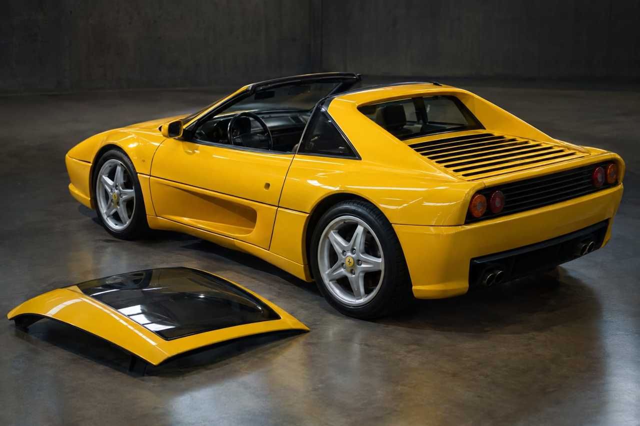 Supercar styling echoes 1960s racing prototypes.