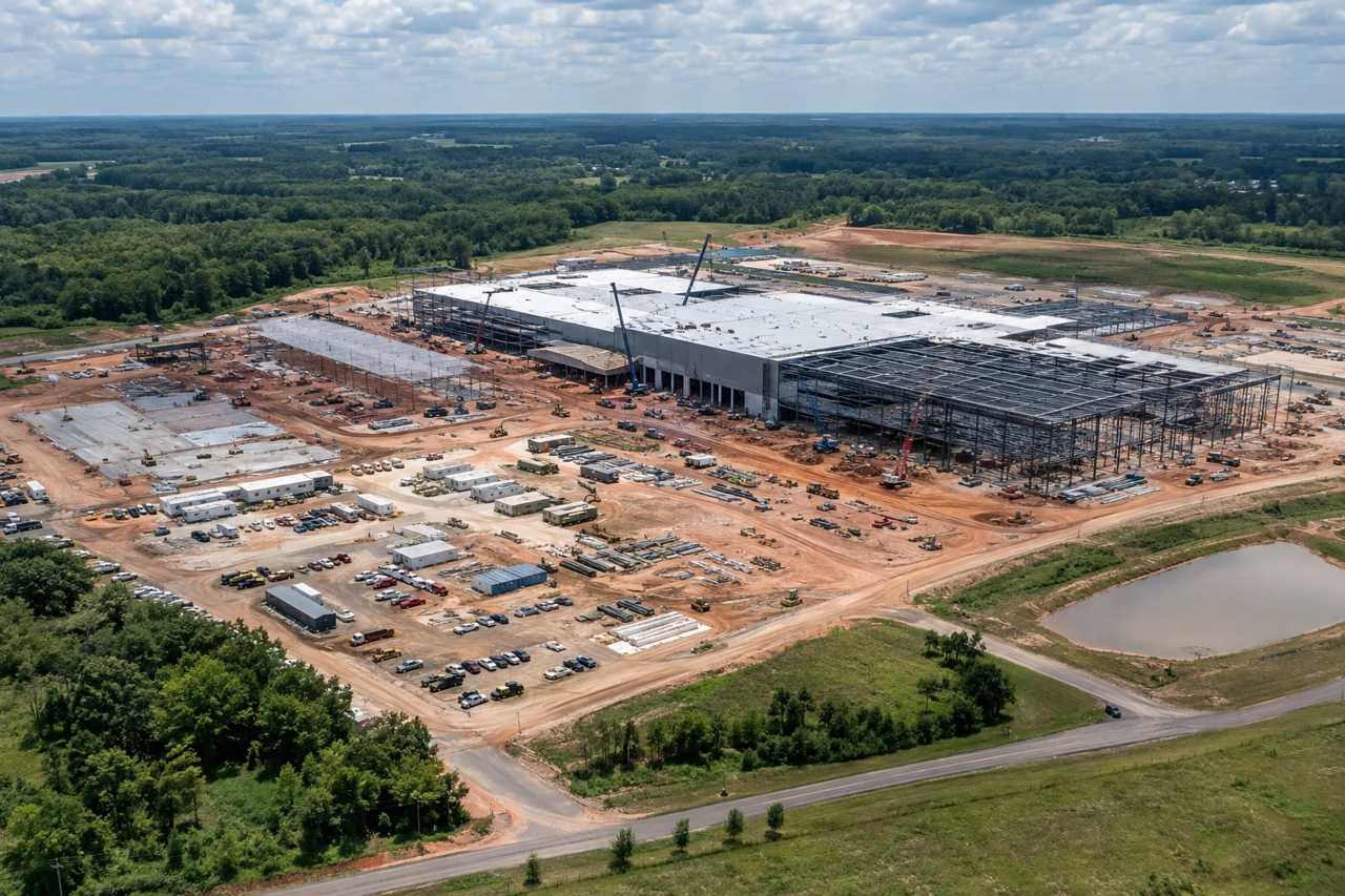 Southeastern U.S. site for new manufacturing plant