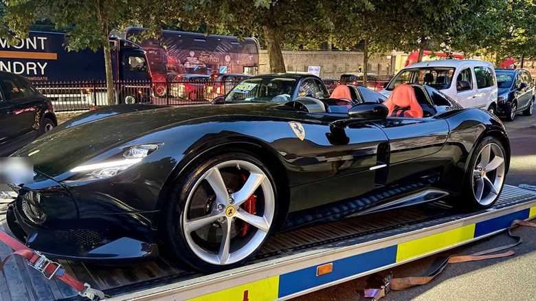 Ferrari Worth £3.7million Among 90 Supercars Seized in Met Police Crackdown