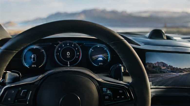 Porsche Teases Mission S Concept; Reveals Instrument Cluster Ahead Of October 15 Debut